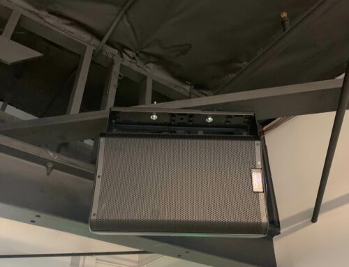 Gym Aerobics Room Sound System Install in Van Nuys, California